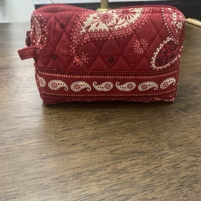 Vera Bradley Cosmetic Bag Plastic Lined