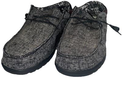 Hey Dude 2 Tone Mens Sz 10 Slip On Shoes Wally Stitch Casual Comfort - Thumbnail 2