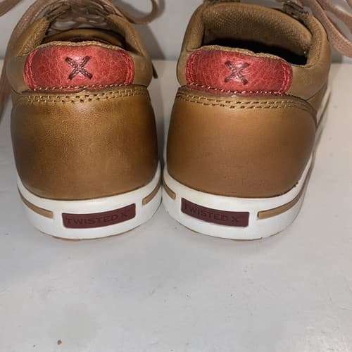 Twisted X® Kid's Cowboy Casual Burnished Toe & Heel Leather Lopers Back To Schoo - Thumbnail 5