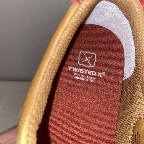 Twisted X® Kid's Cowboy Casual Burnished Toe & Heel Leather Lopers Back To Schoo - Thumbnail 7