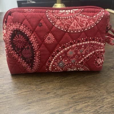 Vera Bradley Cosmetic Bag Plastic Lined - Thumbnail 2