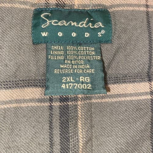 VTG Barn Chore Utility Vest Fishing Hunting 4 Pocket Cotton 2 XL - Thumbnail 6