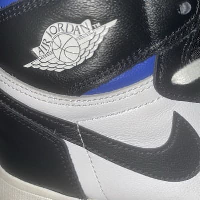 Nike Air Jordan 1 Retro High OG BG 'Game Royal' 2019 575441-041 Youth Size 7 - Thumbnail 5