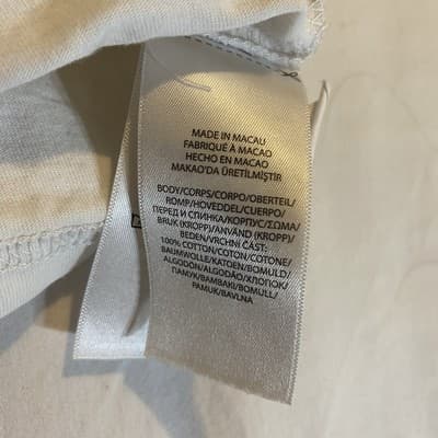 Vintage Large White Polo Ralph Lauren Pony T Shirt Kids Sz 10-12 - Thumbnail 6