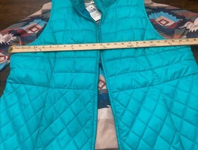 SouthernStitch 2x Long Sleeve Santa Fe Western Style NWT w Turquoise Puffer Vest - Thumbnail 6