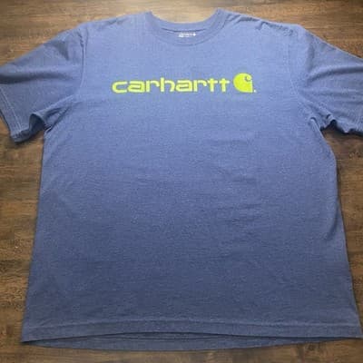 Carhartt Tee Shirt Large Logo Across Chest - Thumbnail 2