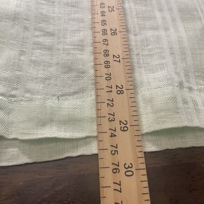 Caribbean Mint Green Linen Button Up Shirt Mens Large Cruise Wear Beach Vaca - Thumbnail 3