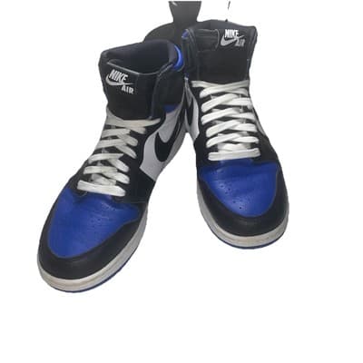 Nike Air Jordan 1 Retro High OG BG 'Game Royal' 2019 575441-041 Youth Size 7 - Thumbnail 4