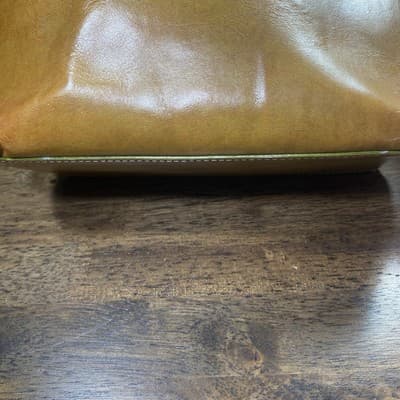 Fossil Brown Leather W Green Trim W Silk Scarf Classic Strap Not Included - Thumbnail 13