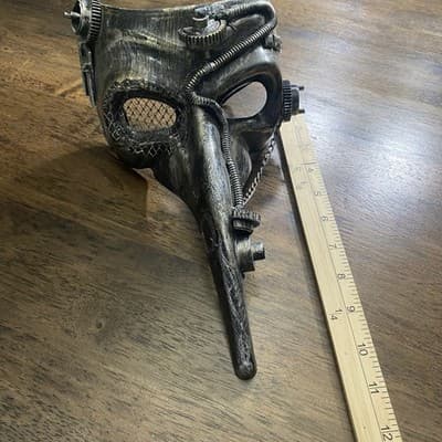Plague Dr Steam Punk Mask - Thumbnail 11