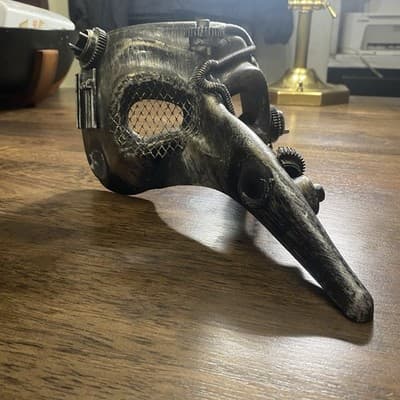 Plague Dr Steam Punk Mask - Thumbnail 9