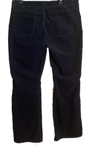 Talbots Flawless Five Pocket Classic Corduroy Pants Flare Leg Sz 16 - Thumbnail 4