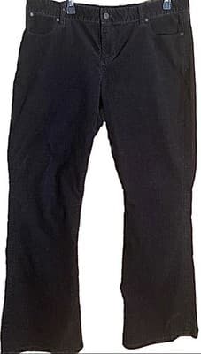 Talbots Flawless Five Pocket Classic Corduroy Pants Flare Leg Sz 16 - Thumbnail 5