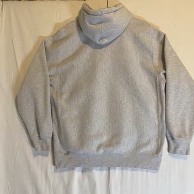 Streetwear D8 Apparel Gray Heavy Hoodie Baggy Hip Hop Y2K Men’s XL - Thumbnail 2