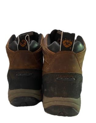 Ariat ATS Terrain Waterproof Brown Leather Hiking Casual Kids Sz 4 - Thumbnail 3