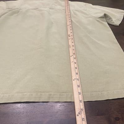 REI Short Sleeve ButtonUp Shirt Men XL Hemp Cotton Blend Lightweight Vaca Cruise - Thumbnail 6