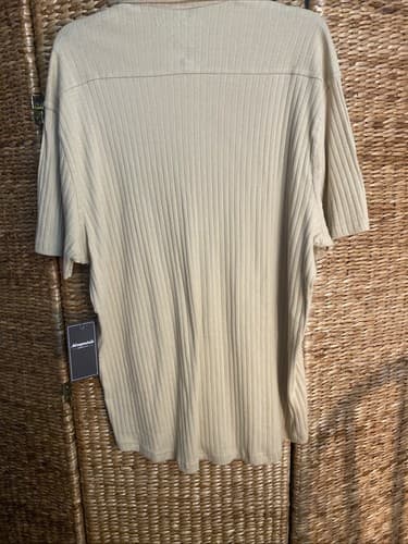 Aeropostale Button Up Vaca Casual Beach Coastal Men’s Large NWT Short Sleeve - Thumbnail 6