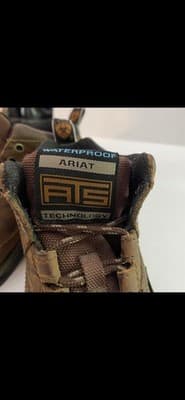 Ariat ATS Terrain Waterproof Brown Leather Hiking Casual Kids Sz 4 - Thumbnail 5