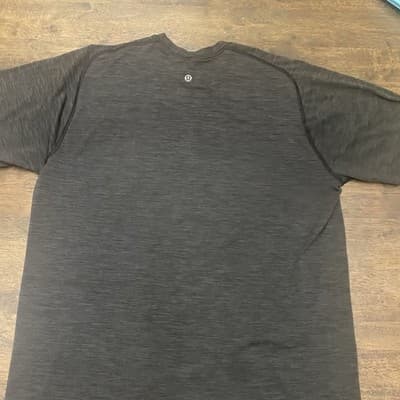 Lululemon Basic Shirt Mens L Black Short Sleeve Comfort Sport Stretch - Thumbnail 6