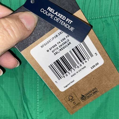 The North Face Women’s Lightweight Cargo Pants Emerald Green Athletic Wear - Thumbnail 8