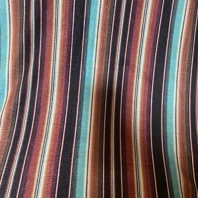 Two 2 Fly Aztec Southwestern Fringed Blanket Reversible Serape Western Boho - Thumbnail 4