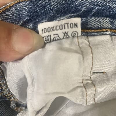 Levi's 550 Relaxed Fit Jeans Sz 34x27 Medium Wash Y2K Classic - Thumbnail 5