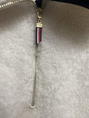 Tommy Hilfiger Ladies Sherpa Teddy Jacket Size Small White - Thumbnail 2