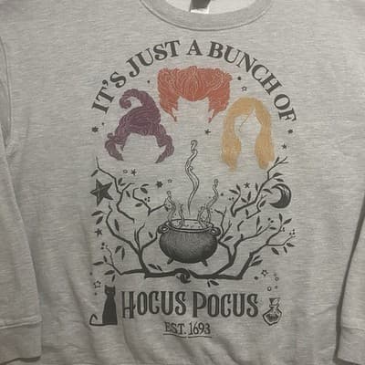 Disney Hocus Pocus Halloween Witchy Sanderson Sisters Sweatshirt XXXL Classic - Thumbnail 2