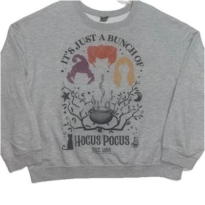 Disney Hocus Pocus Halloween Witchy Sanderson Sisters Sweatshirt XXXL Classic - Thumbnail 3
