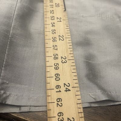 Ann Taylor Silk blouse Sz 14 Classic Luxury Pit To Pit 21” Shoulder To Hem25.5” - Thumbnail 6
