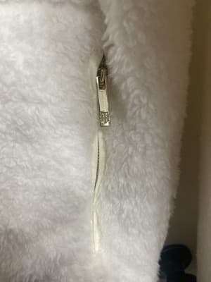 Tommy Hilfiger Ladies Sherpa Teddy Jacket Size Small White - Thumbnail 5