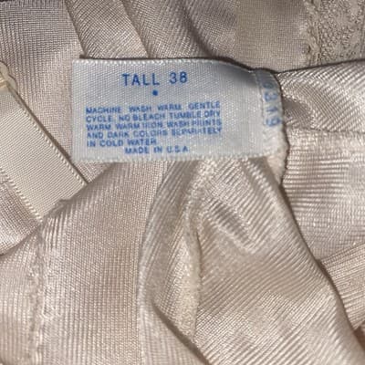 Lorraine Nude Slip Classic Old Hollywood Sexy Made In US Vintage - Thumbnail 9
