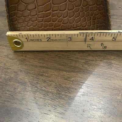 Vera Pelle Eliza bag Embossed Croc Italian Calfskin Leather 14Wx11Hx5D luxury - Thumbnail 9