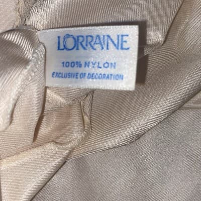 Lorraine Nude Slip Classic Old Hollywood Sexy Made In US Vintage - Thumbnail 7