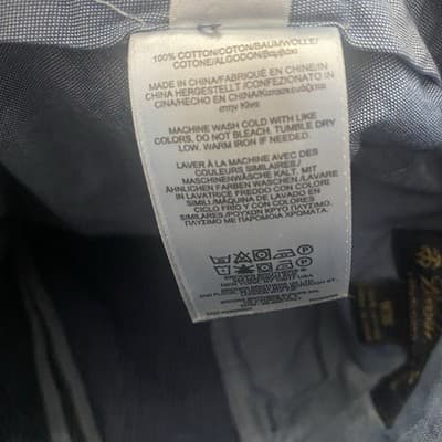 Brooks Brothers 100% Cotton Blue Pin Striped 10" Chino Golf Shorts Men's 38 - Thumbnail 8