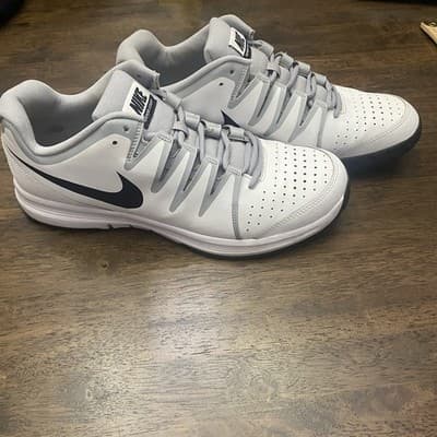 Size 14 - Nike Vapor Court White Gray Black 631703-101 Sneakers - Thumbnail 2