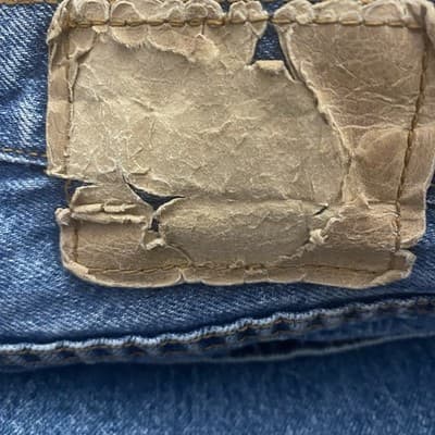 Levi's 550 Relaxed Fit Jeans Sz 34x27 Medium Wash Y2K Classic - Thumbnail 6