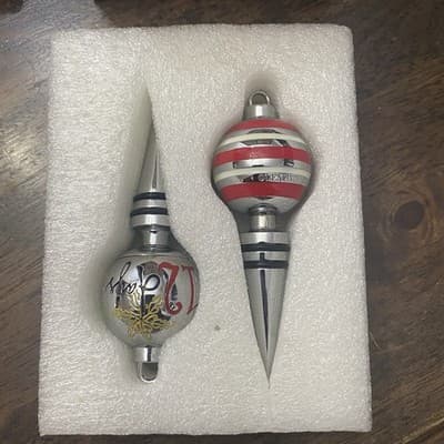 Lenox 12 Days of Christmas Bottle Stoppers Set of 2 Holiday - Thumbnail 2
