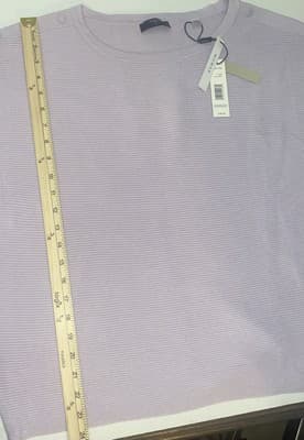 Tahari Sweater Classic Luxury Officewear Minimalistic Cozy Casual Ribbed 2XL - Thumbnail 7