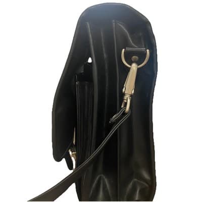 Heritage Genuine Leather Laptop Briefcase Shoulder Strap Satchel Handle - Thumbnail 4