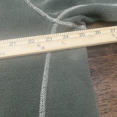 Tommy Bahama Gray Sweater Mens Reversible Pullover Logo Sweatshirt 1/4 Zip - Thumbnail 8