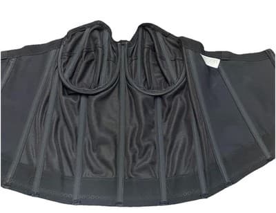 Elila Dark Fairy Goth Sexy Siren Longline Shapewear Underwire Bustier Corset 40C - Thumbnail 3