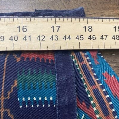 Unbranded Vintage Wrap Skirt Southwestern Aztec Runs Small Measurements In Photo - Thumbnail 7