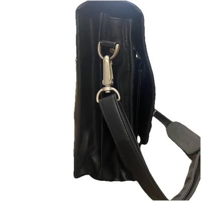 Heritage Genuine Leather Laptop Briefcase Shoulder Strap Satchel Handle - Thumbnail 2