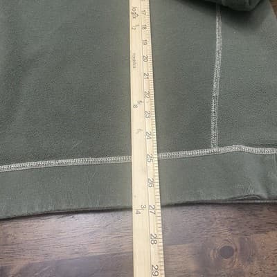 Tommy Bahama Gray Sweater Mens Reversible Pullover Logo Sweatshirt 1/4 Zip - Thumbnail 6