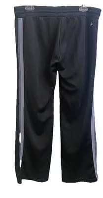 Nike Ladies Athleisure Pull On Athletic Pants Size M Elastic Waist Black - Thumbnail 2