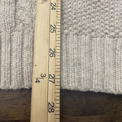 Goodfellow Fisherman Sweater Men Large Cable Knit Cotton - Thumbnail 8