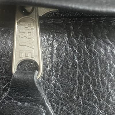 Frye Leather Messenger Crossbody Bag Black Adjustable Strap Interior Zippers - Thumbnail 3
