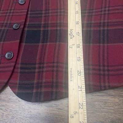 Pendleton Vintage Womens Vest ButtonUp Size 8 100 Percent Virgin Wool USA Made - Thumbnail 5