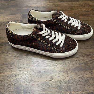 Madewell Hair On Hide Sneaker Ladies Sz 7.5 - Thumbnail 3
